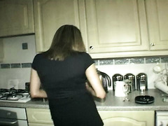 Husband gives his wife hard anal sex